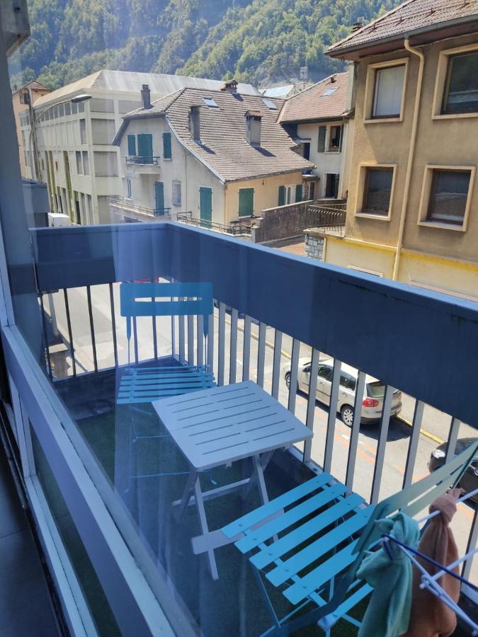 Studio Tout Equipe Centre-Ville Proche De La Gare Cluses Dış mekan fotoğraf
